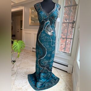 NWT Sue Wong dragon gown size 2